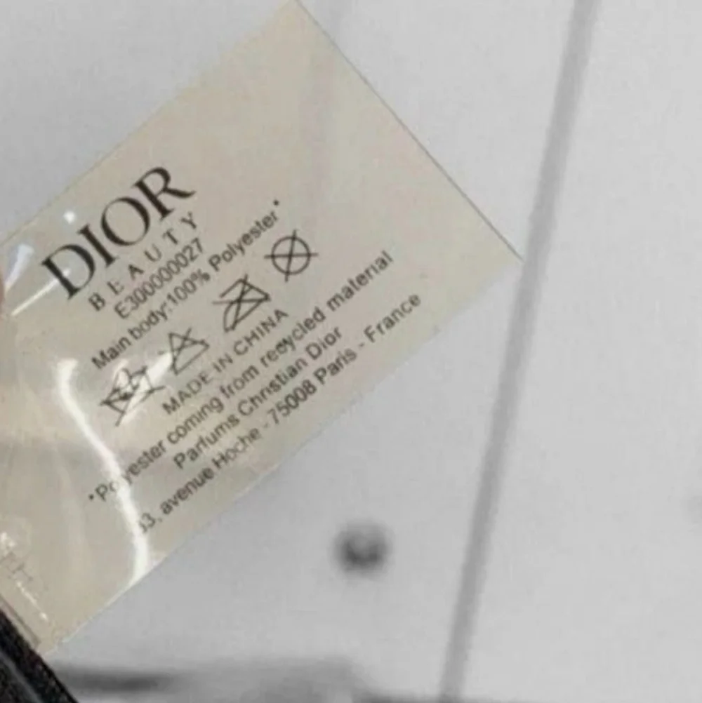 DIOR Black Velvet Mesh Cannage Pattern Tote Bag, GWP, New! - Picture 6 of 9